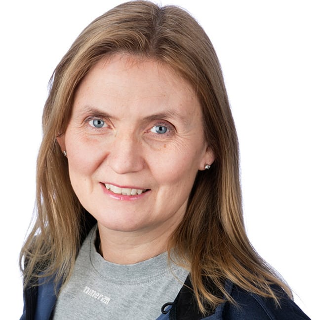 Porträttbild av Malin Frisk