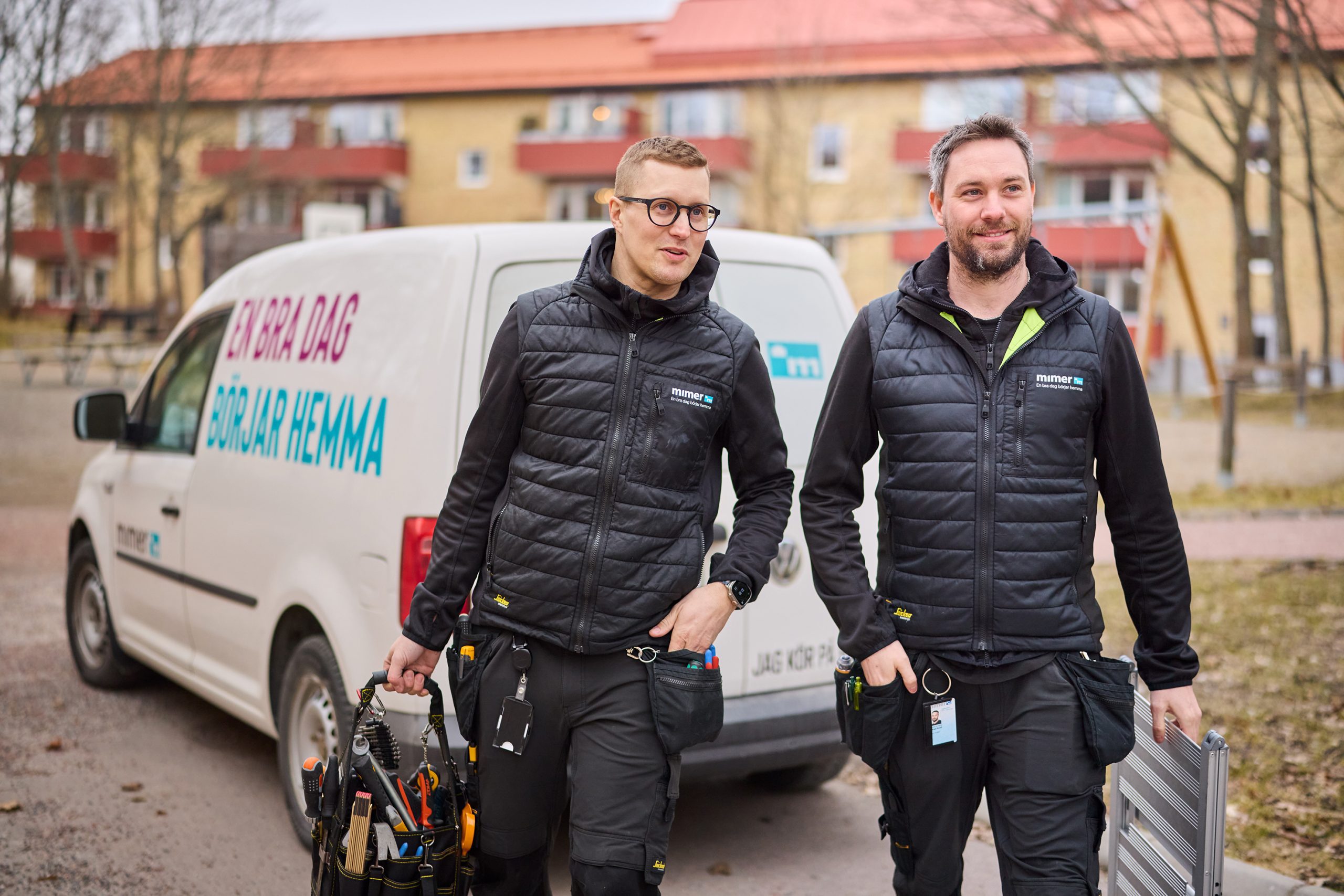 Kvartersvärdarna Uffe och Mikael