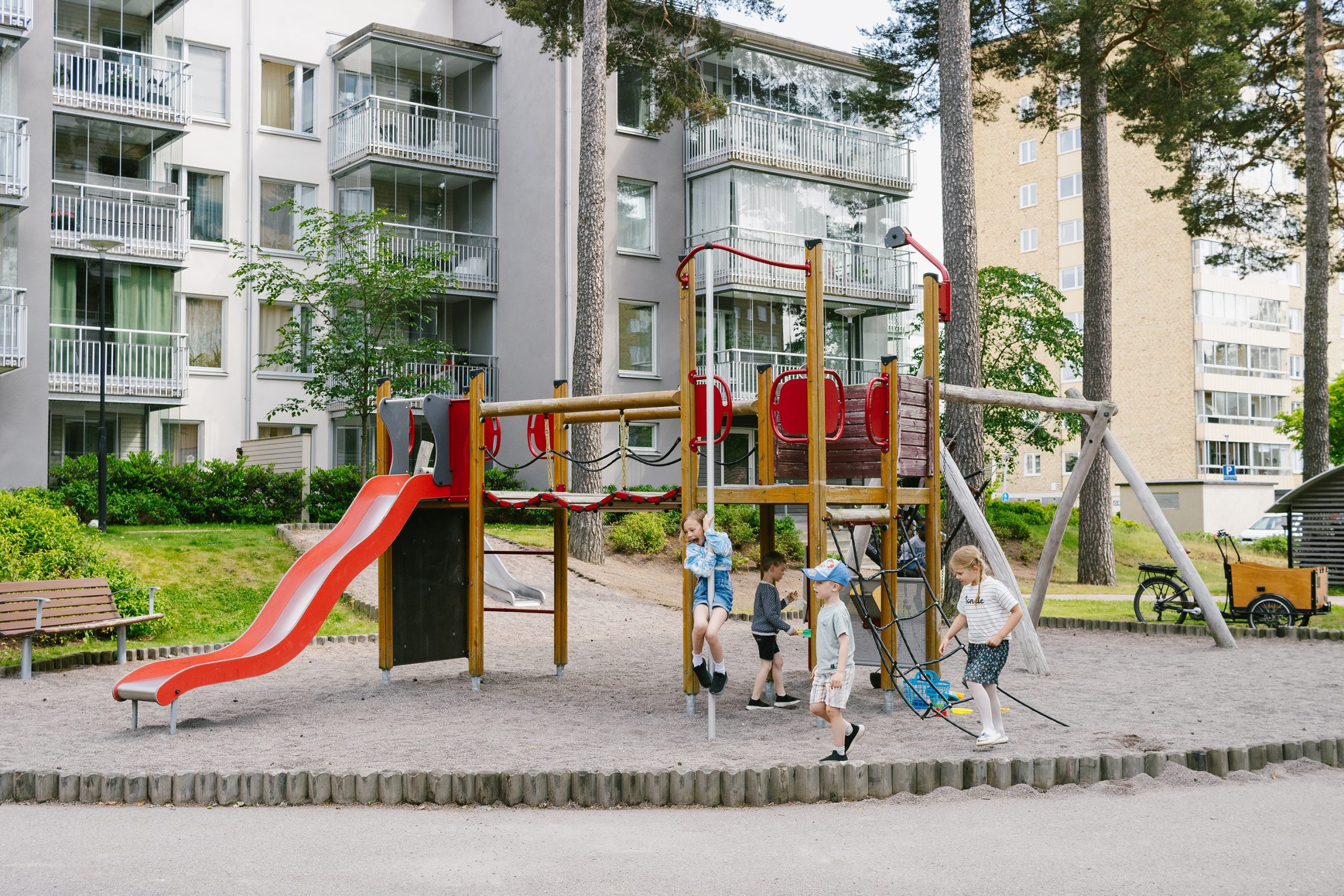 Lekplats på Nya cedern